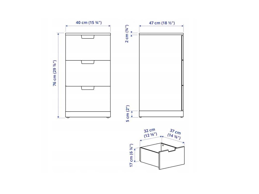 Нордли 26 white ИКЕА (IKEA) изображение товара