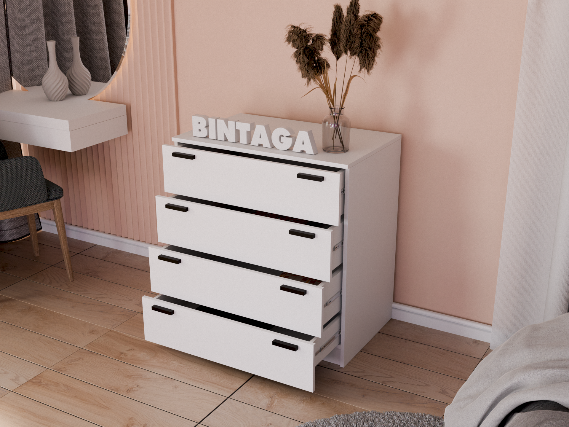 Комод Пакс Фардал 1 white ИКЕА (IKEA) изображение товара