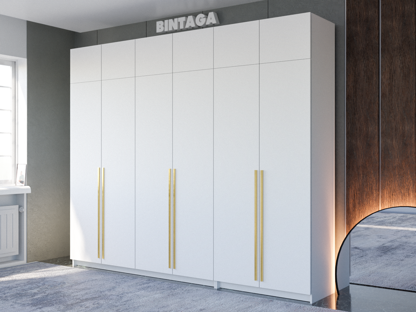 Пакс Фардал 89 gold ИКЕА (IKEA) изображение товара